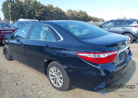 2016 Toyota Camry Le z USA, uszkodzony, nr VIN 4T4BF1FK6GR569204